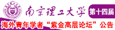 午夜大鸡巴操肥嫩穴黄色视频南京理工大学第十四届海外青年学者紫金论坛诚邀海内外英才！